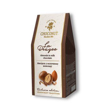 Конфеты LA DRAGEE Миндаль в молочном шоколаде 100г 905252 фото
