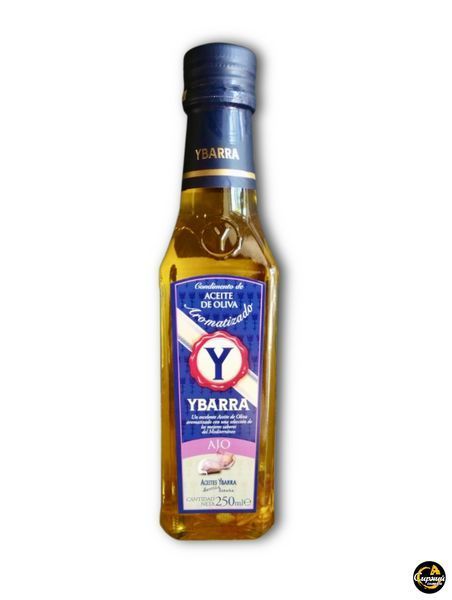 Оливкова олія Ybarra extra з часником 250мл 905399 фото
