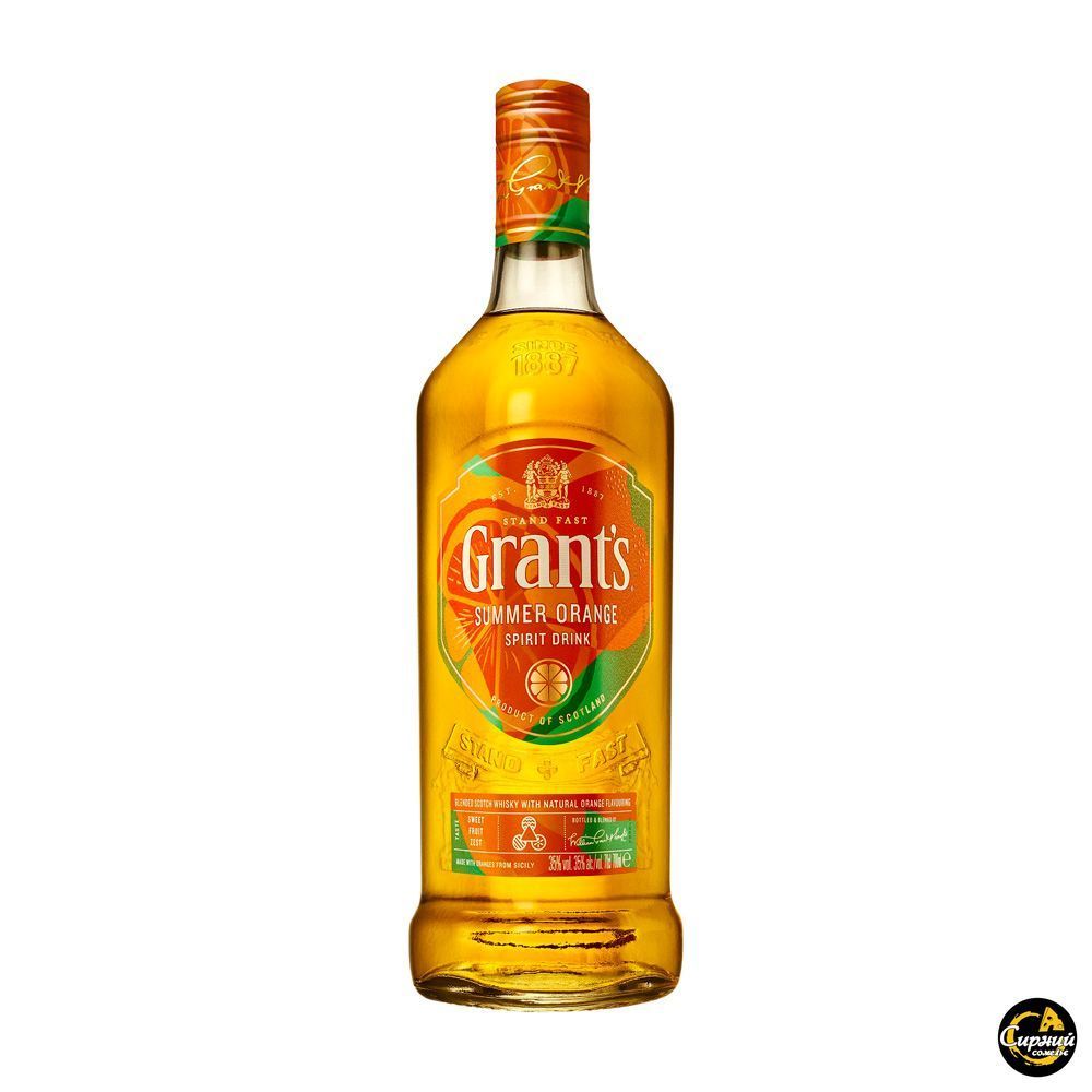 Виски Grants Summer Orange 0.7 л купить в интернет магазине