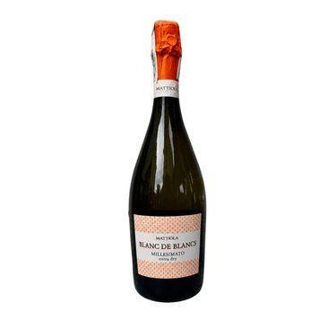 Вино ігристе Mattiola Blanc de Blancs Spumante Mllesimato Extra dry 11% 0,75 л 905494 фото