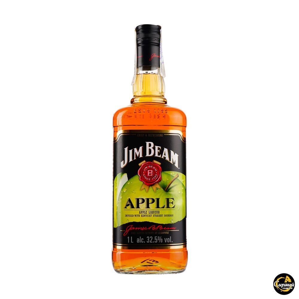 Напиток алкогольный Jim Beam Apple 32,5% 1л купить в интернет