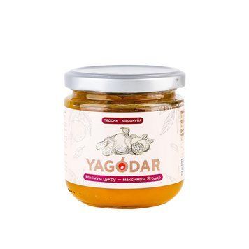 Джем Персиковий з маракуйєю YAGODAR 210г 74 фото