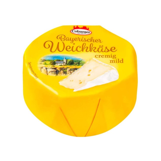 Сыр Баварский кремовый 150г COBURGER 45%