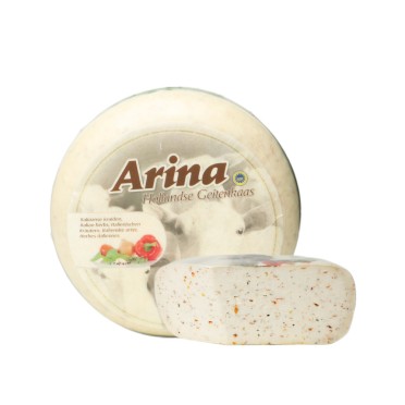 Сыр козий Арина с итальянскими травами 50% жир. в сух. вещ.