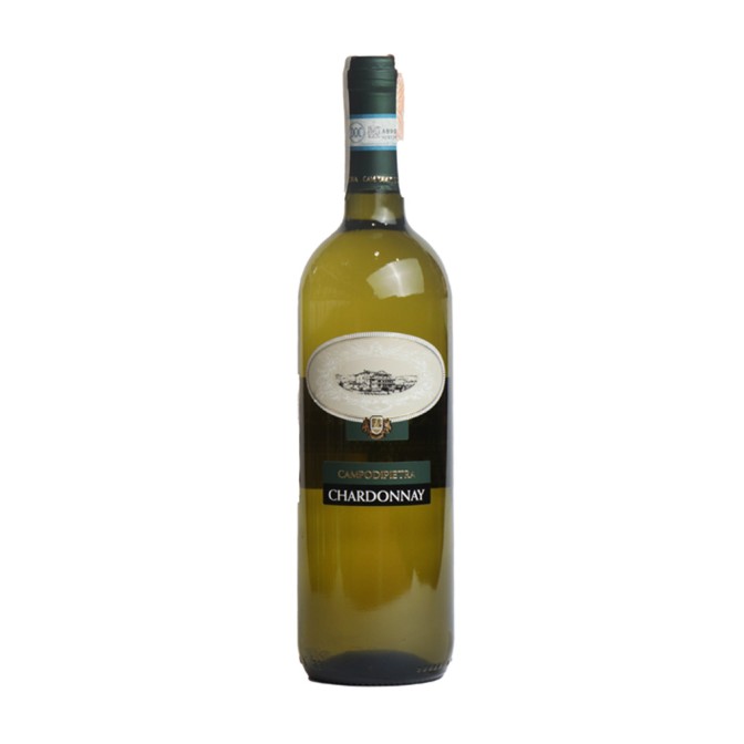 Вино сухе біле Камподіпієтра Шардоне П'яве DOC  0,75л