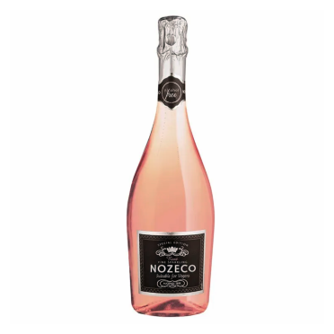 Вино игристое безалкогольное сладкое розовое Нозеко 0,75л