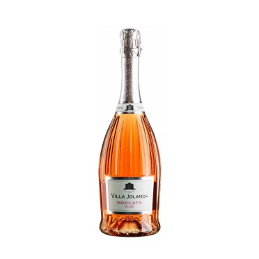 Вино ігристе солодке рожеве Мускат Розе Вілла Йоланда, Santero 0,75л