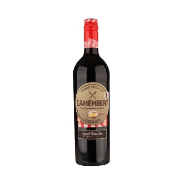 Вино напівсухе червоне Сіра Марселан Камембер, Gourmet Pere & Fils 0,75л