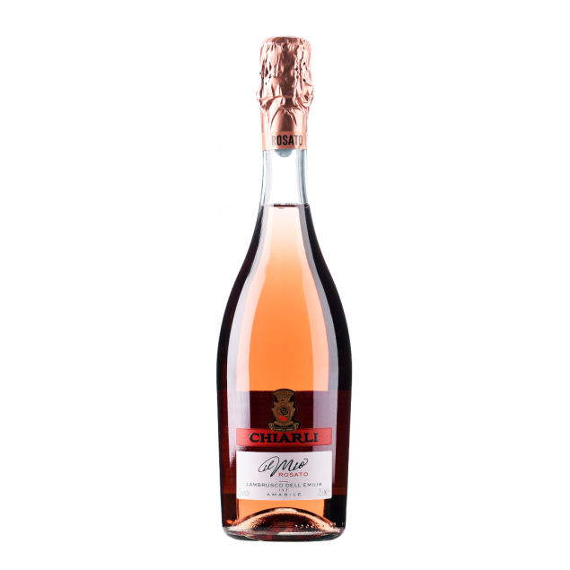 Вино напівігристе солодке рожеве Ламбруско дель 'Емілія, Chiarli 0,75л