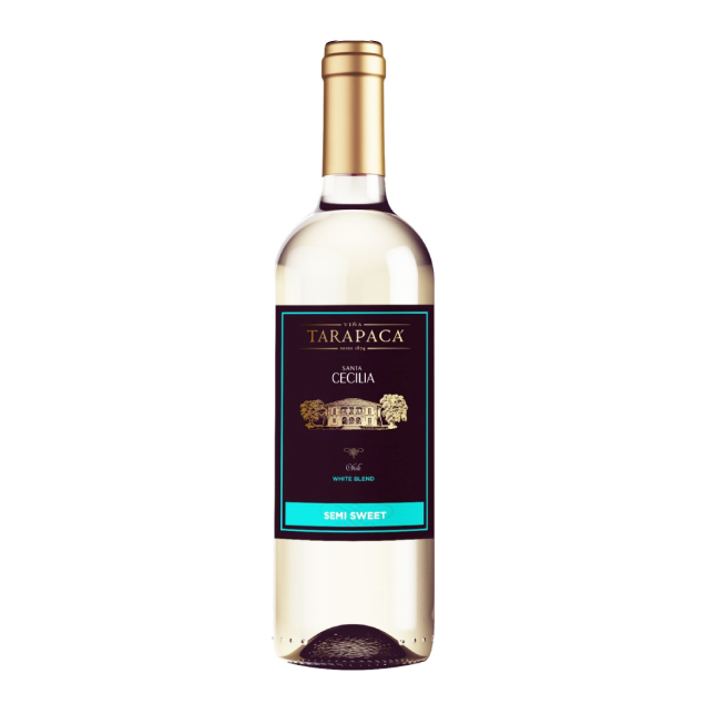 Вино полусладкое белое Санта Сесилия, Tarapaca 0,75л