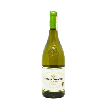 Вино сухое белое Блан, Baron d'Arignac 0,75л