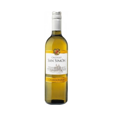 Вино сухе біле Кастілло Сан Сімон Шардоне, J.Garcia Carrion 0,75л