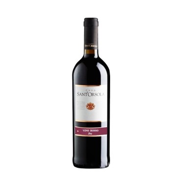 Вино сухе червоне Россо, Sant'Orsola 0,75л