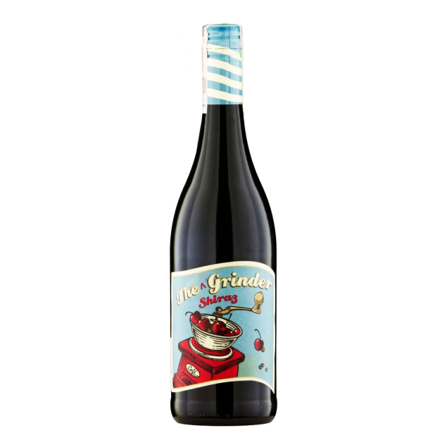 Вино сухе червоне Шираз, The Grinder 0,75л