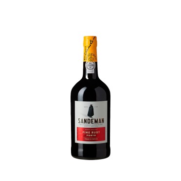 Вино кріплене портвейн червоний Сандеман Рубі Sogrape Vinhos 0,05