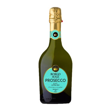 Вино ігристе BorgoSole Prossecco DOC Extra Dry 0,75 л