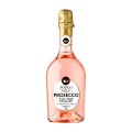 Вино ігристе  BorgoSole Prossecco DOC Rose Extra Dry  рожеве 0,75 л