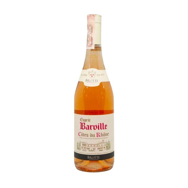 Вино сухое розовое Кот дю Рон Еспри Барвиль , Brotte S.A. 0,75л