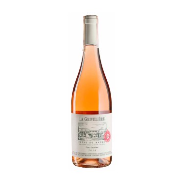Вино сухое розовое Кот дю Рон Ля Гривельєр Пер Ансельм  Brotte S.A. 0,75л