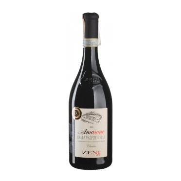 Вино сухе червоне Амароне делла Вальполічелла Классіко 2014, Zeni 0,75л