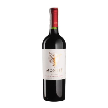 Вино сухе червоне Каберне Совіньйон Резерва , Montes 0,75л