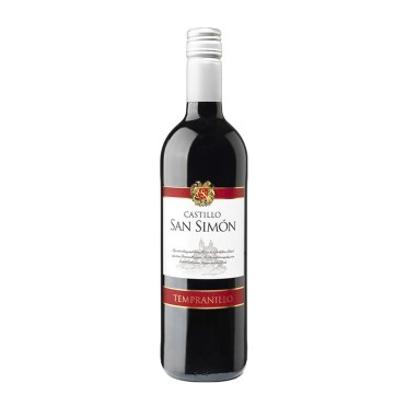 Вино сухе червоне Кастілло Сан Сімон Темпранільйо, J.Garcia Carrion 0,75л