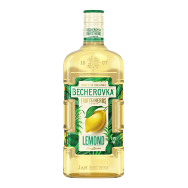 Настоянка лікерна Becherovka Lemond 20% 1,0 л