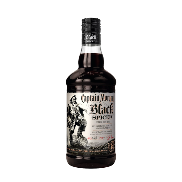 Ромовый напиток Captain Morgan Spiced Black 0.7 л