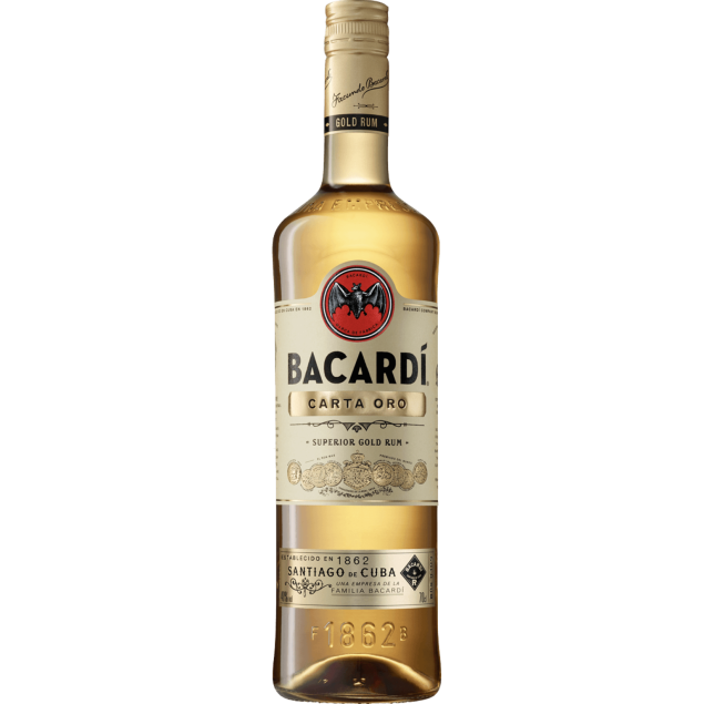 Ром Bacardi Carta Oro 40% 0,5 л