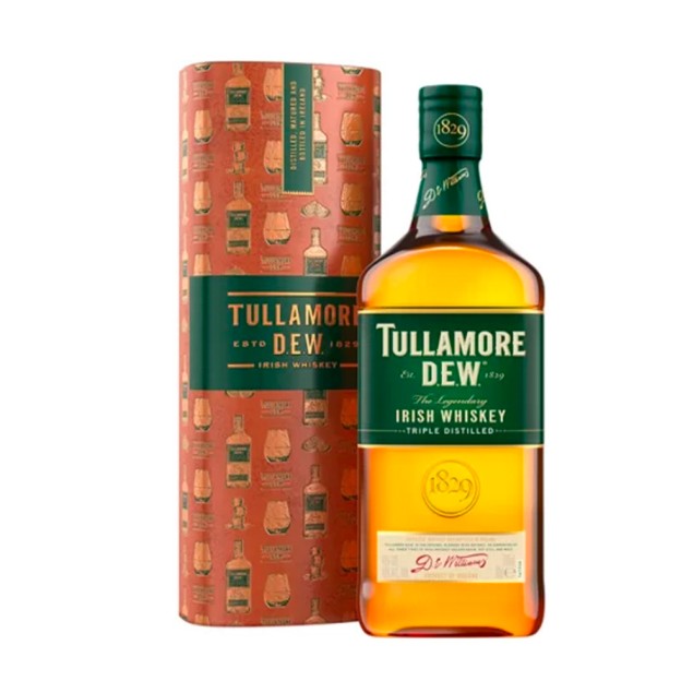 Віскі Tullamore Dew Original 40% 0,7л в подарунковій коробці