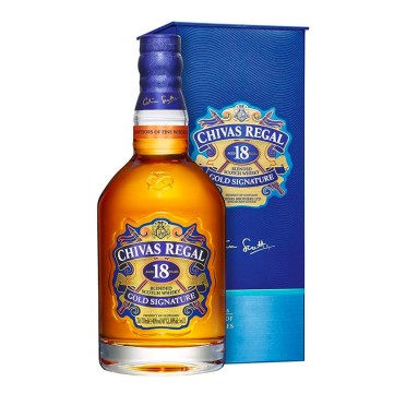 Виски Chivas Regal 18 лет 1л в подарочной коробке