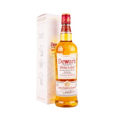 Виски Dewar's White Label 0,7 л в подарочной коробке
