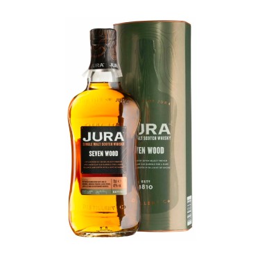 Виски Isle of Jura Seven Wood 0,7л в подарочной коробке