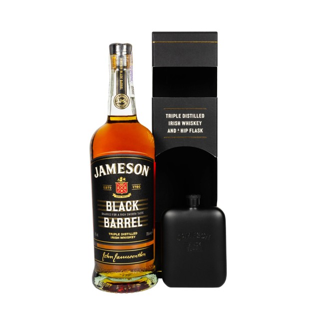 Виски Jameson Black Barrel 0,7л с флягой 