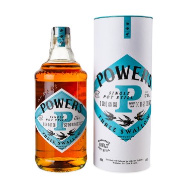 Виски Powers Three Swallow  0,7 л 40 % в подарочной коробке