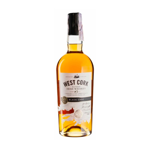 Виски West Cork Black Cask 0,7л 