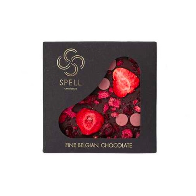 Шоколад Плитка з темного шоколаду з ягодами 110г СПЕЛЛ