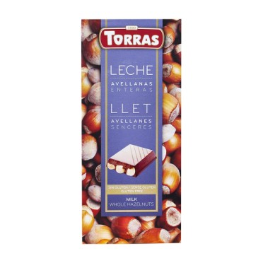 Шоколад  молочний з фундуком Torras  200 г