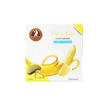 Мармелад в шоколаде Patte de Fruits банан 100 г