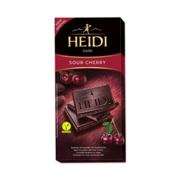 Шоколад Heidi кисла вишня 80г