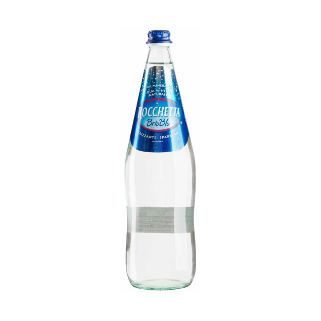 Вода минеральная газированная Rocchetta Brio Blu (Италия) 1,0л