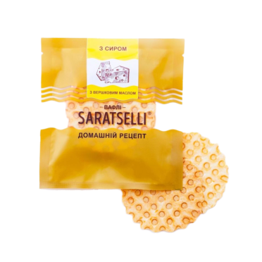 Вафли Saratselli с сыром 55 г